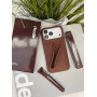 Стильний чохол Rhode Lip Case Espresso для iPhone 17 Pro